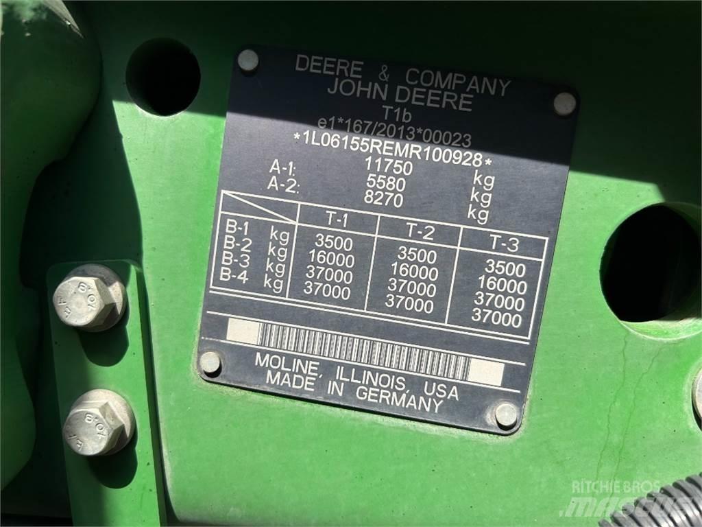 John Deere 6155R Tratores Agrícolas usados