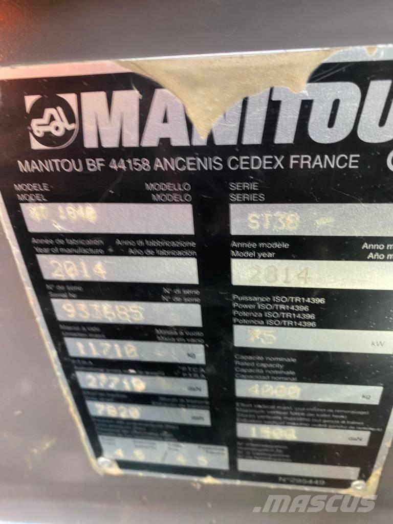 Manitou MT 1840 Manipuladores telescópicos