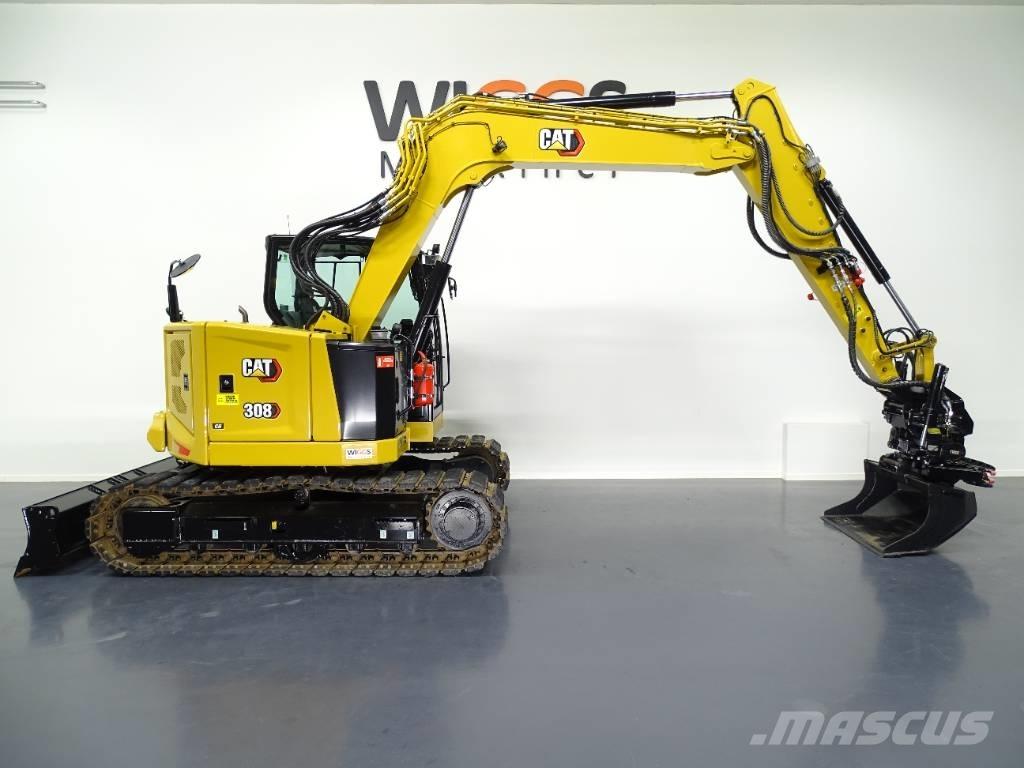 CAT 308 CR Escavadoras Midi 7t - 12t