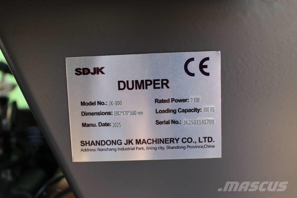  SDJK JK A800 Camiőes dumper basculantes rígidos