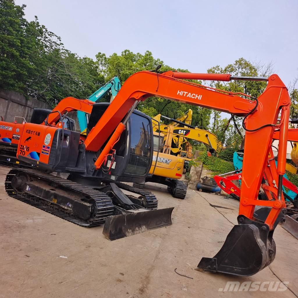 Hitachi Zaxis 70 Mini Escavadoras <7t