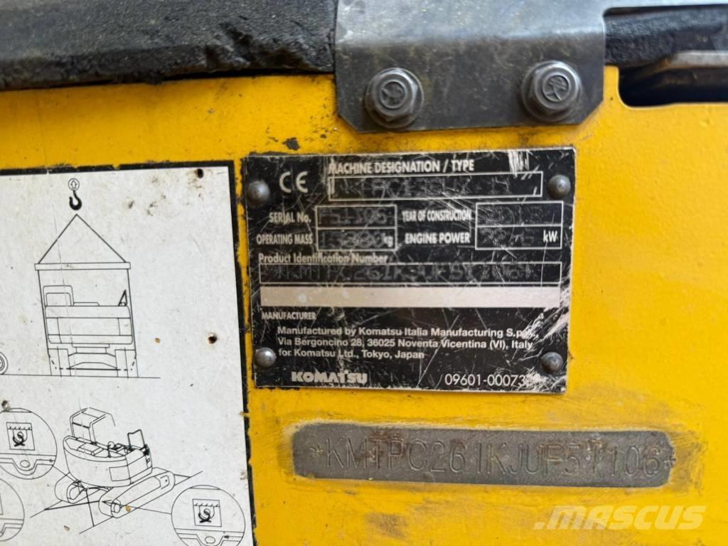 Komatsu PC 138 US-11 Escavadoras de rastos