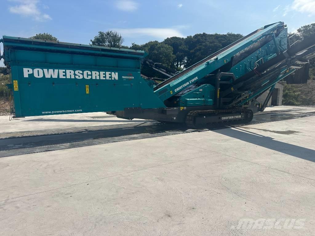PowerScreen 2100X Crivos móveis