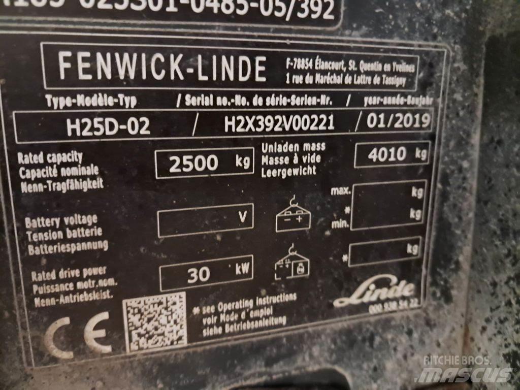 Linde H25D-02 Empilhadores Diesel