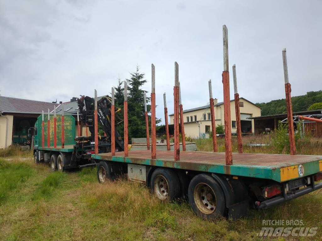 MAN TGA 33.430 Camiões de transporte de troncos