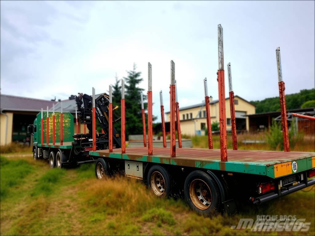 MAN TGA 33.430 Camiões de transporte de troncos