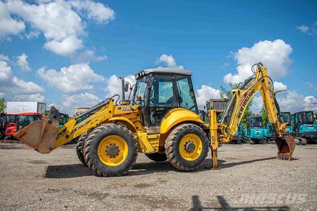 New Holland 115 Retroescavadoras