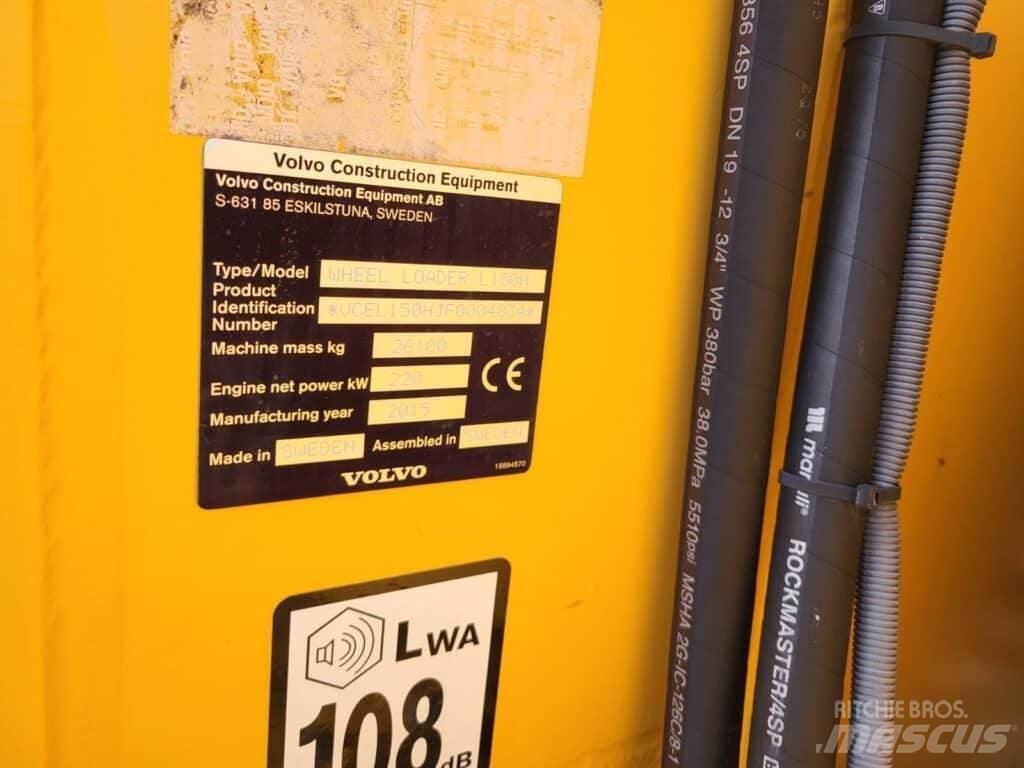 Volvo L150H Pás carregadoras de rodas