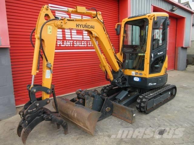 Hyundai R25Z-9 AK Mini Escavadoras <7t