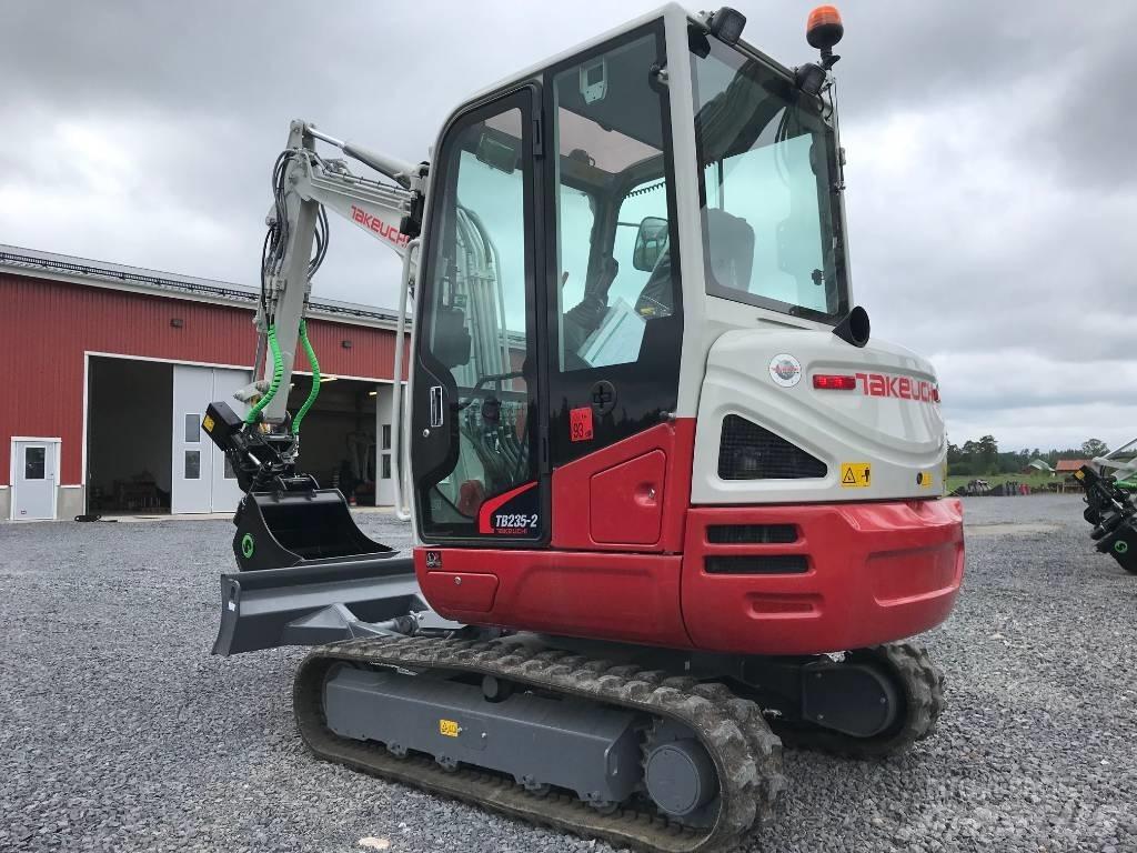 Takeuchi TB235-2 Mini Escavadoras <7t