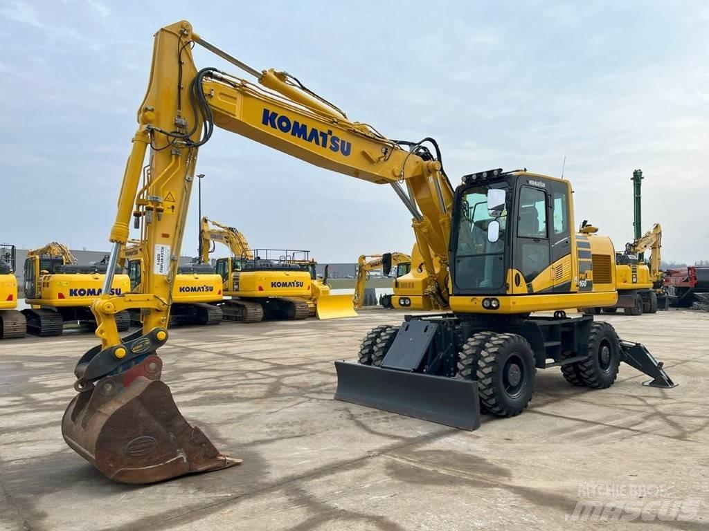 Komatsu PW160-11 Escavadoras de rodas