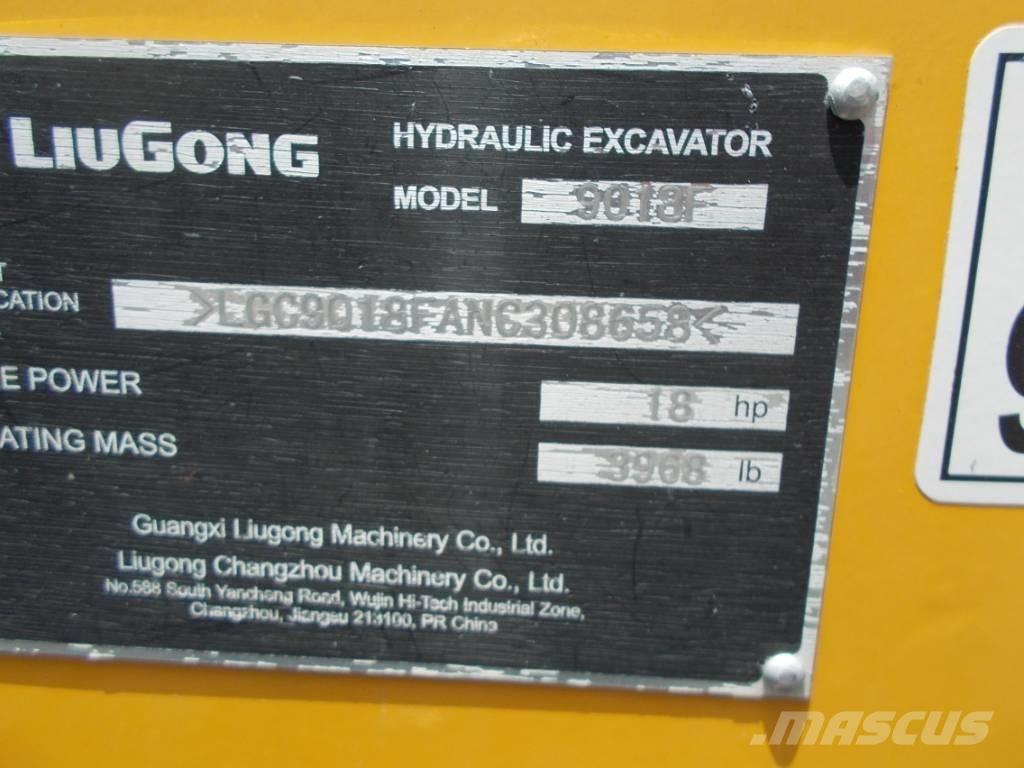 LiuGong 9018 F Carregadoras de direcção deslizante