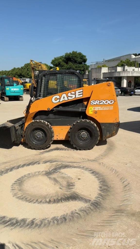 CASE SR 200 Carregadoras de direcção deslizante