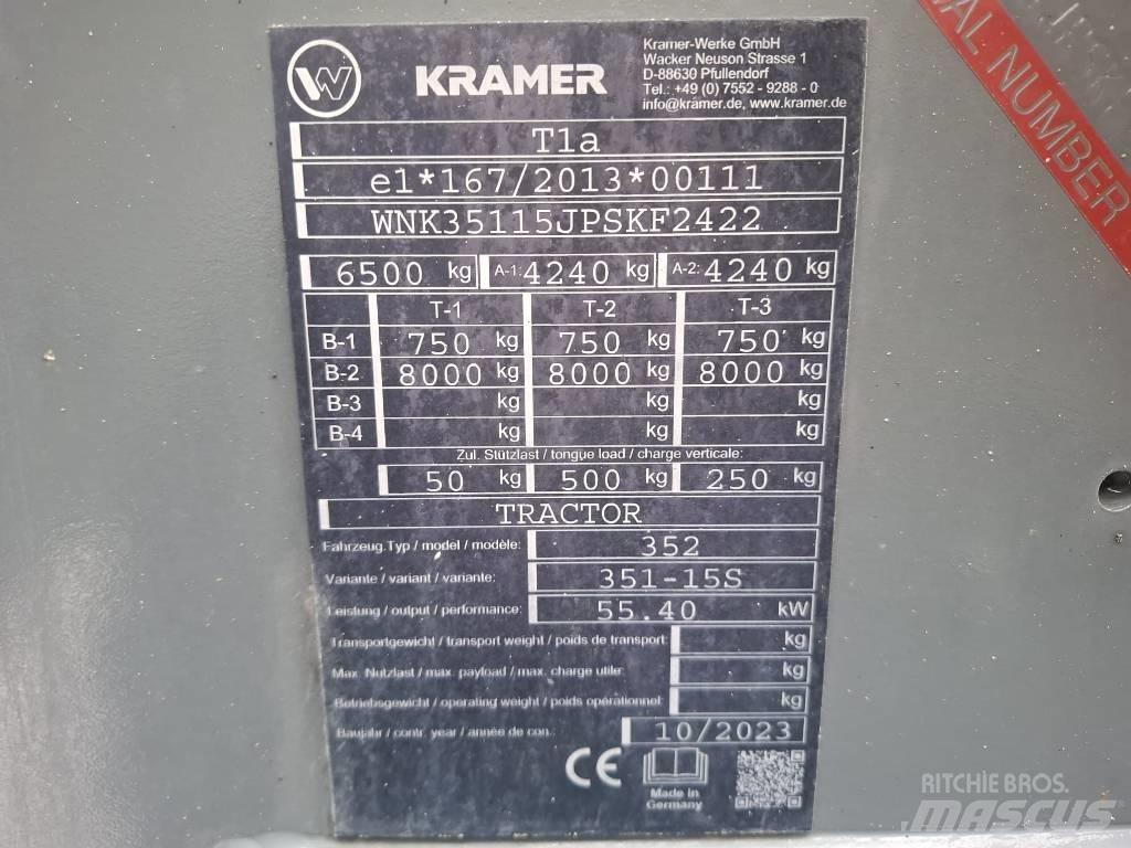 Kramer 8085 Pás carregadoras de rodas