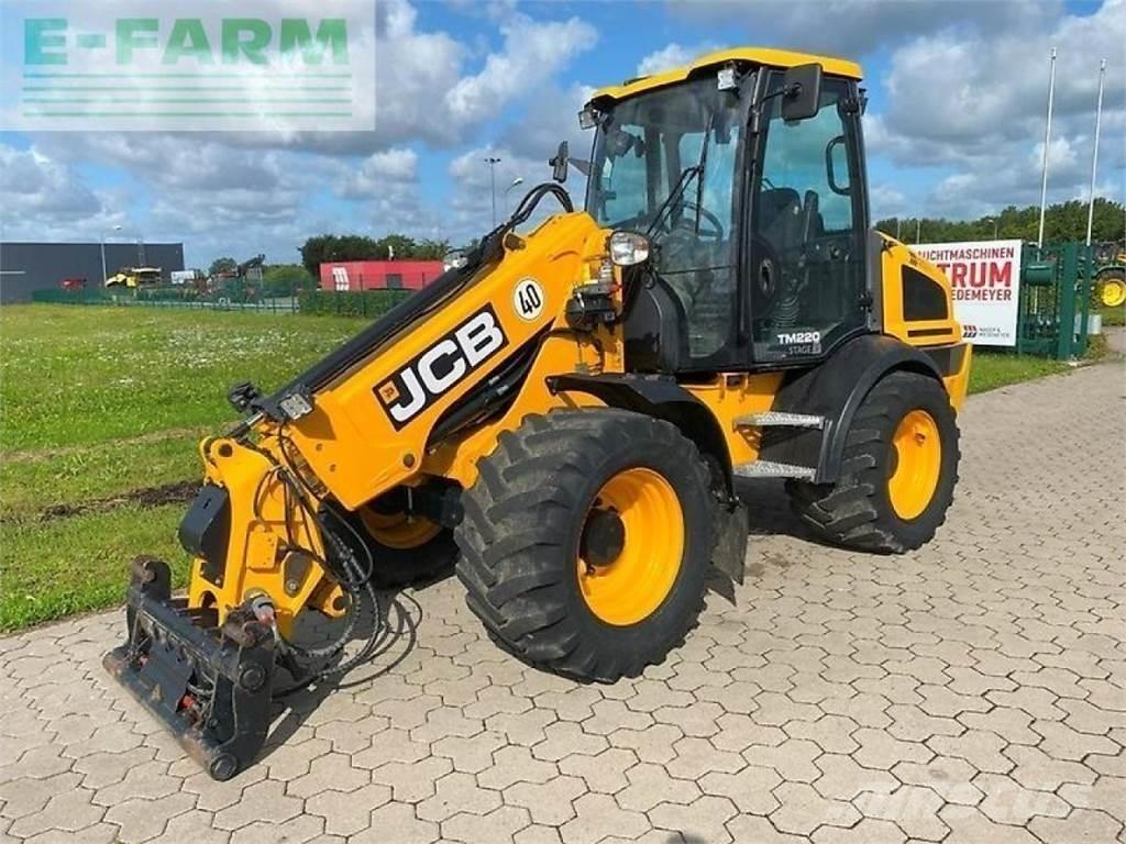JCB tm 220 - 40 km/h Telescópicas para Agricultura