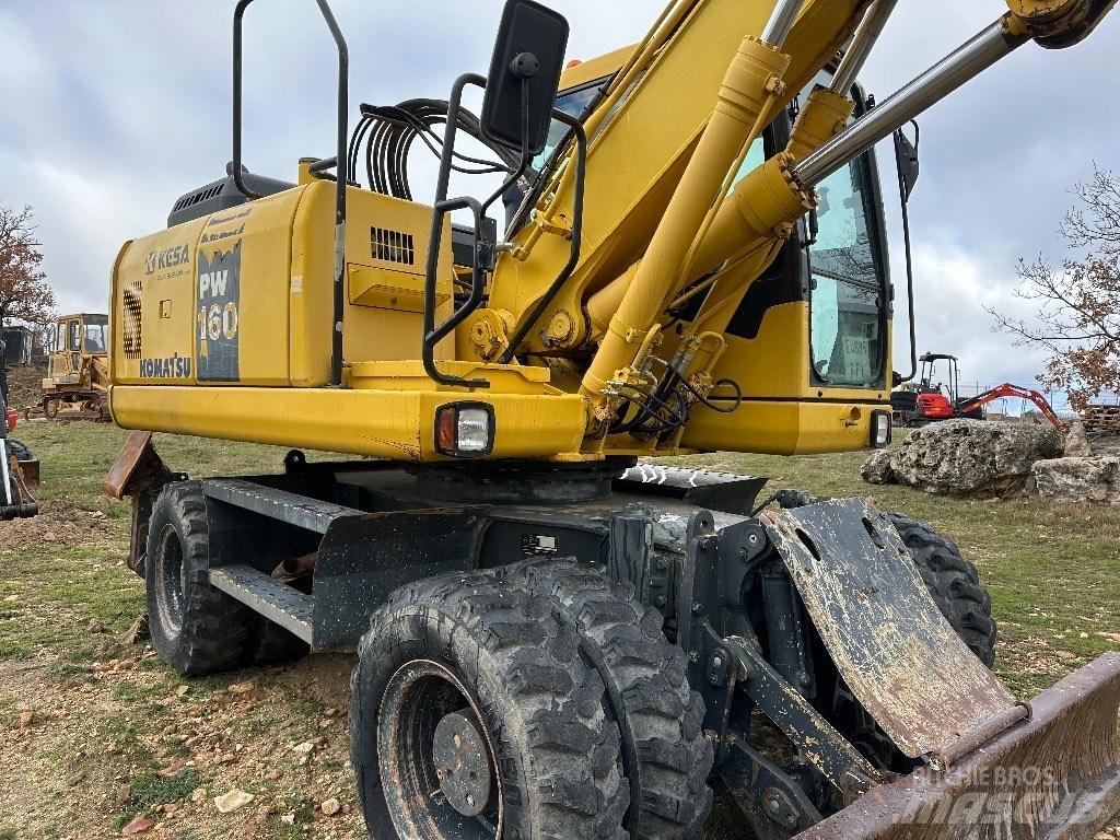 Komatsu PW 160-7E0 Escavadoras de rodas