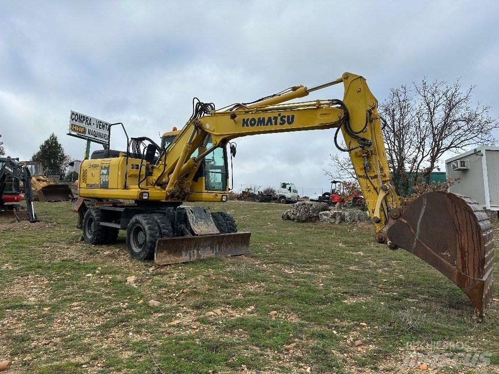 Komatsu PW 160-7E0 Escavadoras de rodas