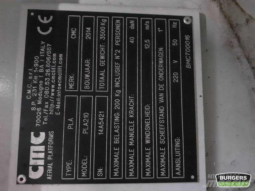 CMC PLA 210 Elevadores braços Telescópicos
