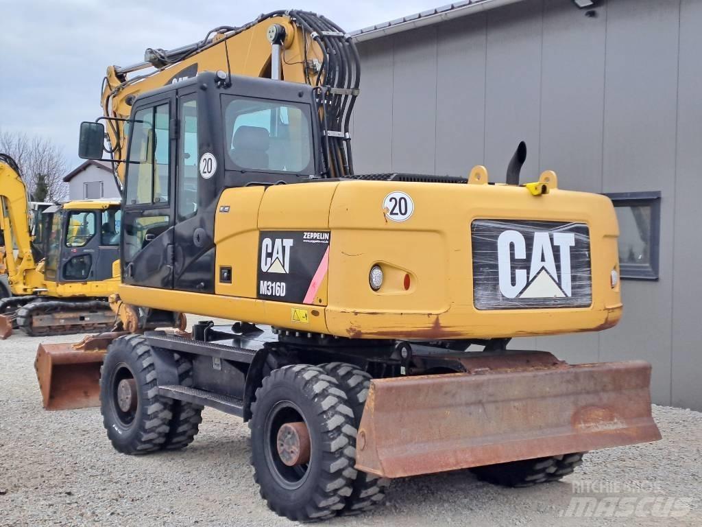 CAT M 316 D Escavadoras de rodas