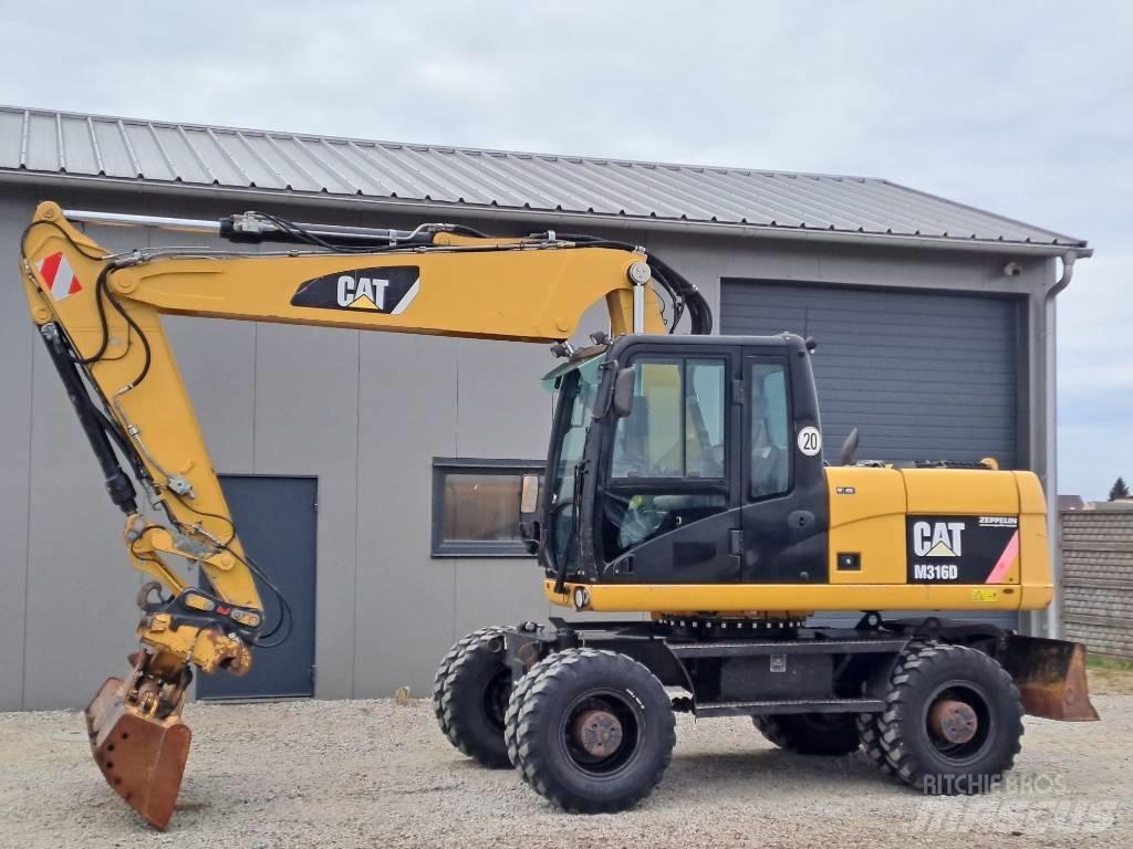 CAT M 316 D Escavadoras de rodas