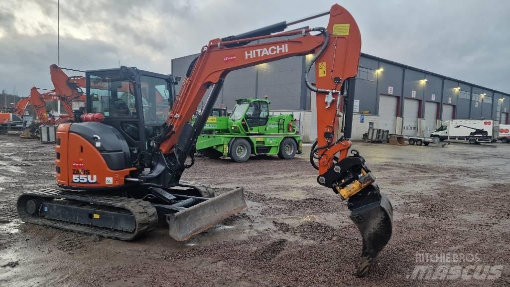 Hitachi ZX55-6CLR Mini Escavadoras <7t