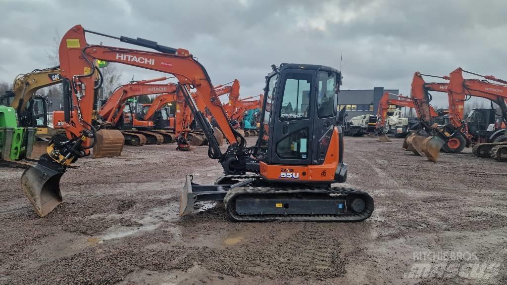 Hitachi ZX55-6CLR Mini Escavadoras <7t
