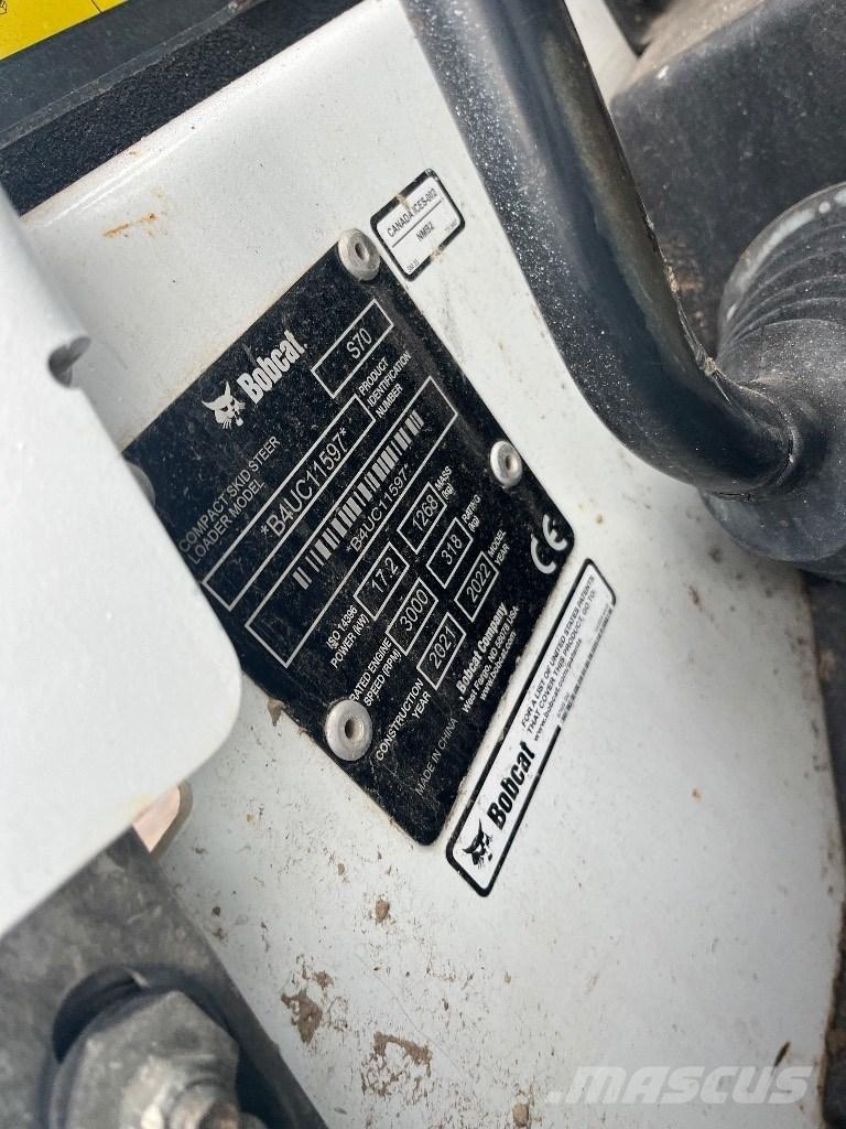 Bobcat S 70 Carregadoras de direcção deslizante