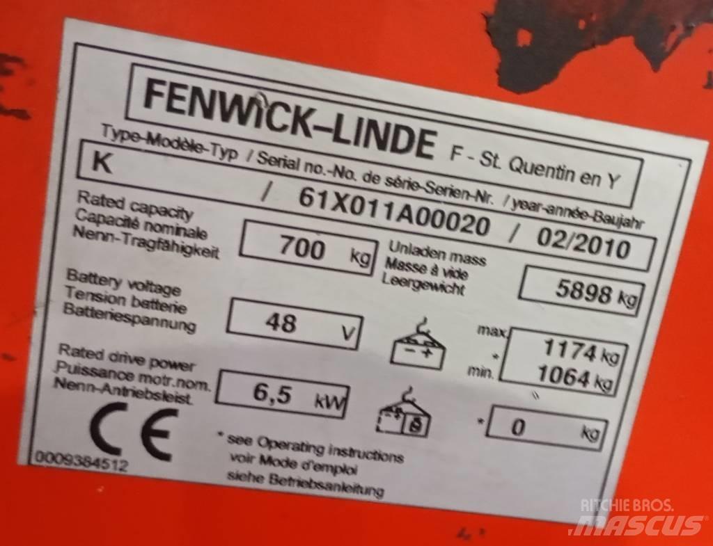 Linde K 011 Empilhadores Elevadores