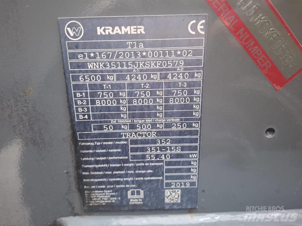 Kramer 8085 Pás carregadoras de rodas