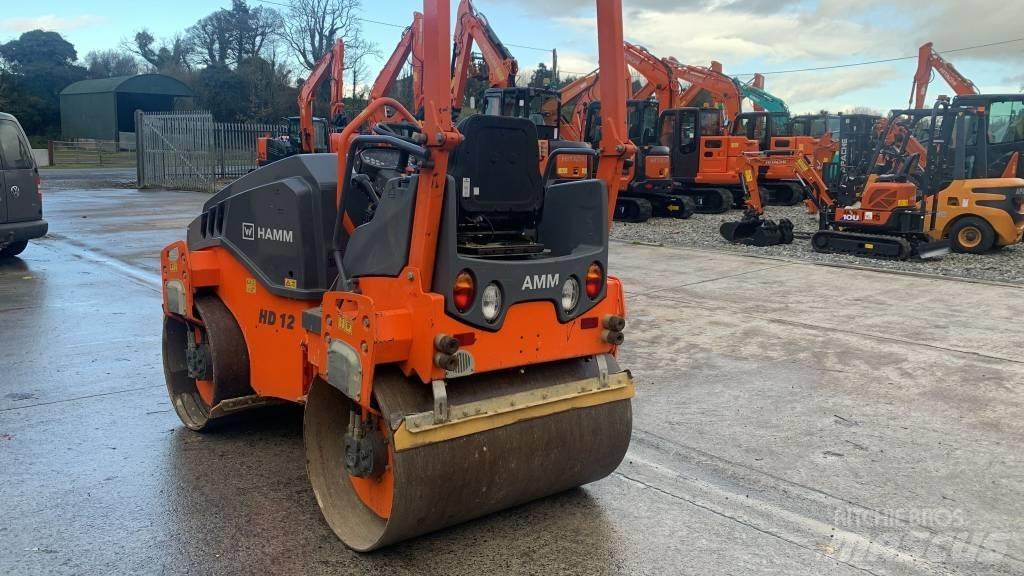 Hamm HD 12 VV Cilindros Compactadores tandem