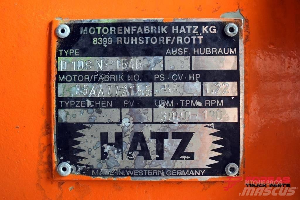 Hatz D 108 N - 154b Geradores Gasolina
