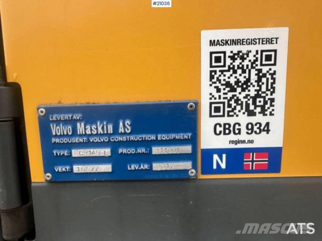 Volvo ECR 145 Escavadoras de rastos