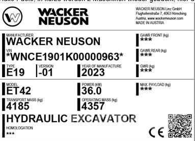 Wacker Neuson ET42 Escavadoras de rastos