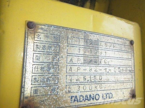 TADANO AP-92TG Elevadores braços articulados