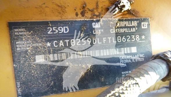 CAT 259D Carregadoras de direcção deslizante