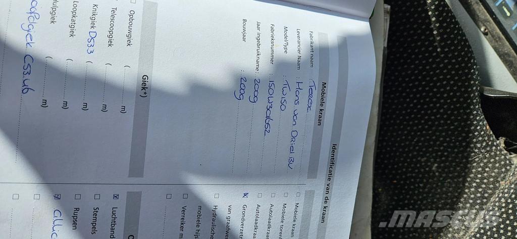 Terex TW150 Escavadoras de rodas