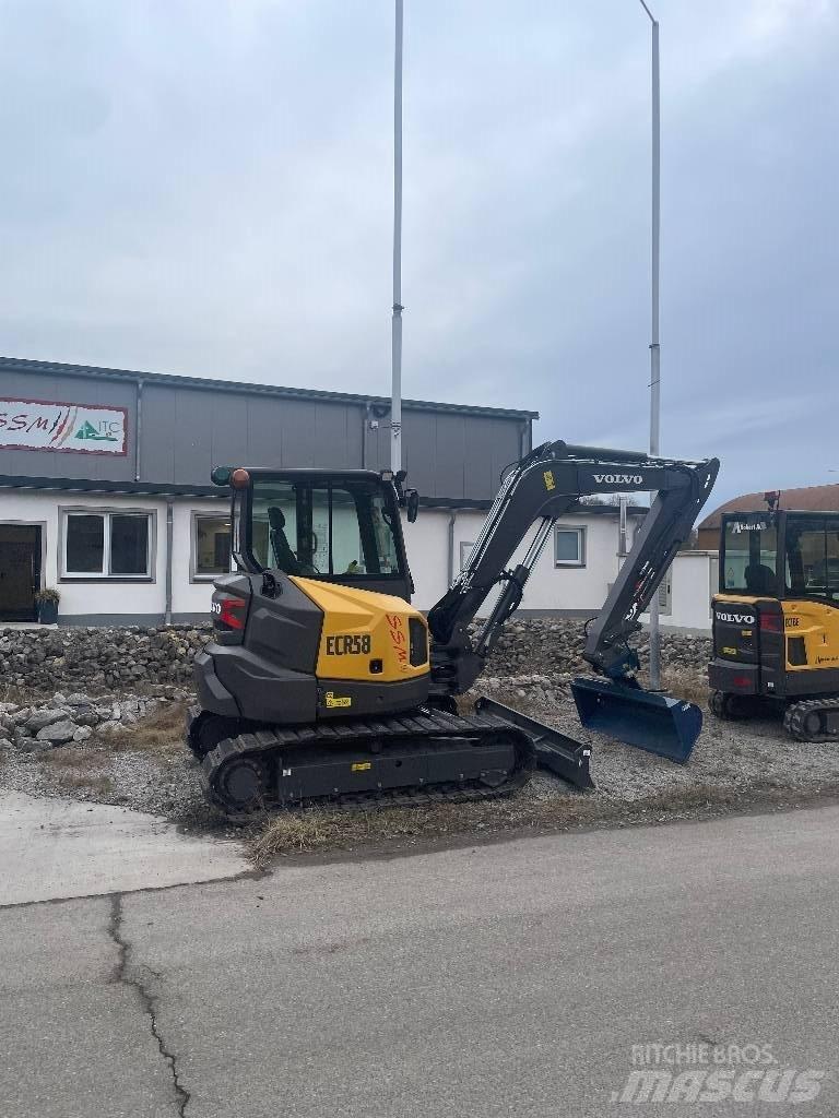 Volvo ECR 58 F Mini Escavadoras <7t