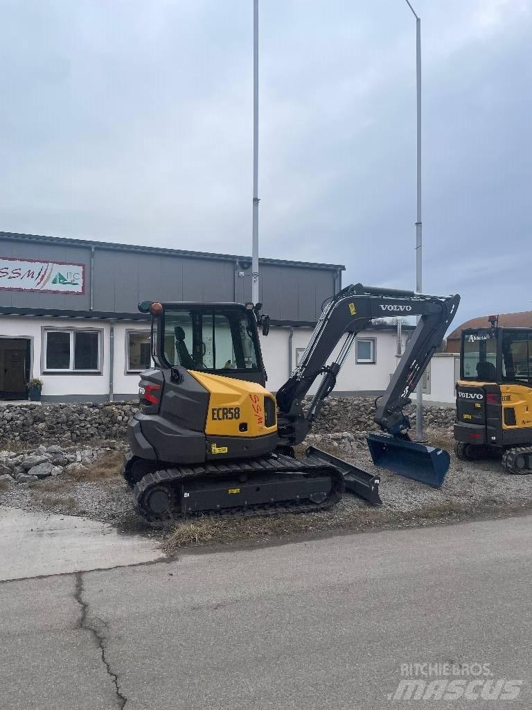 Volvo ECR 58 F Mini Escavadoras <7t