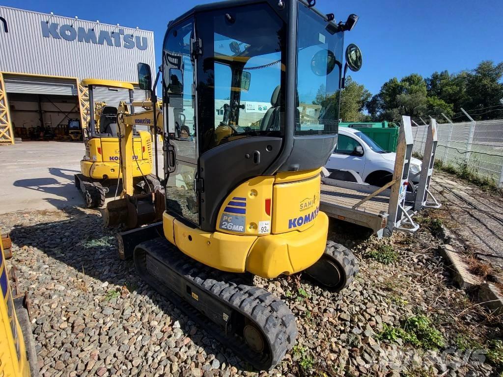 Komatsu PC26MR-5 Mini Escavadoras <7t