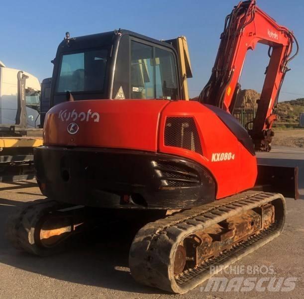Kubota KX 080-4 Escavadoras Midi 7t - 12t