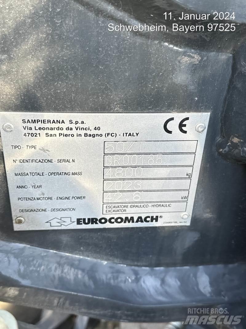 Eurocomach 50ZT Mini Escavadoras <7t