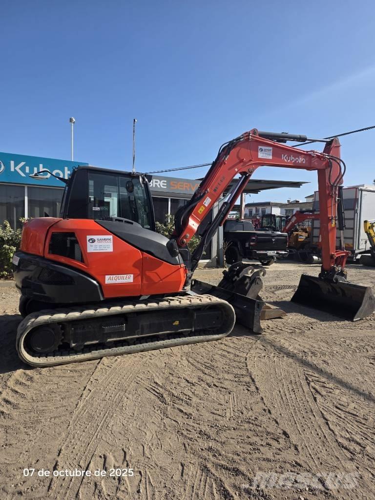 Kubota KX 080-4a2 Escavadoras Midi 7t - 12t