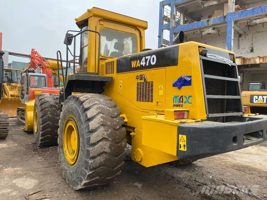 Komatsu WA 470-3 Pás carregadoras de rodas