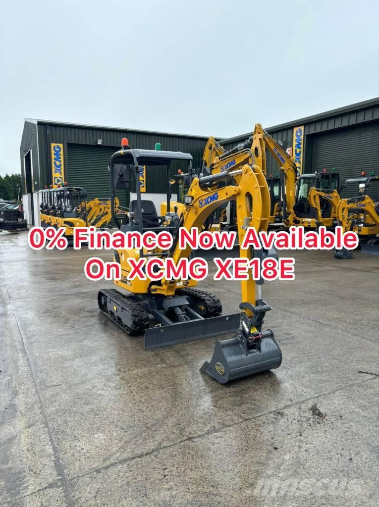 XCMG XE18E Mini Escavadoras <7t