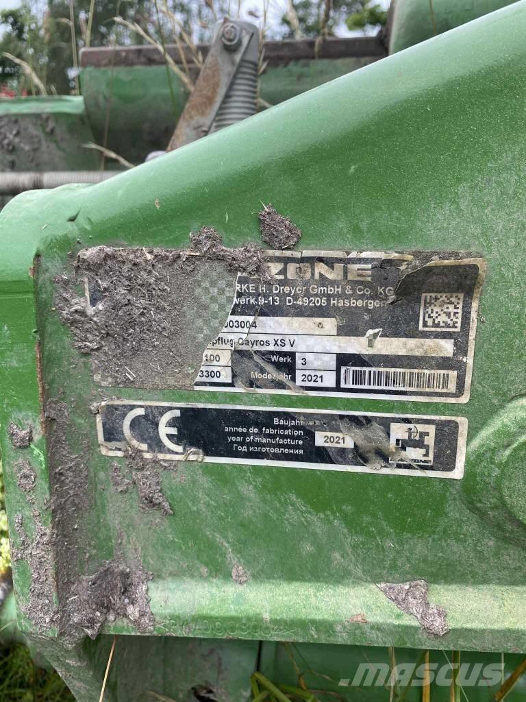 Amazone Cayros XS V Charruas reversíveis