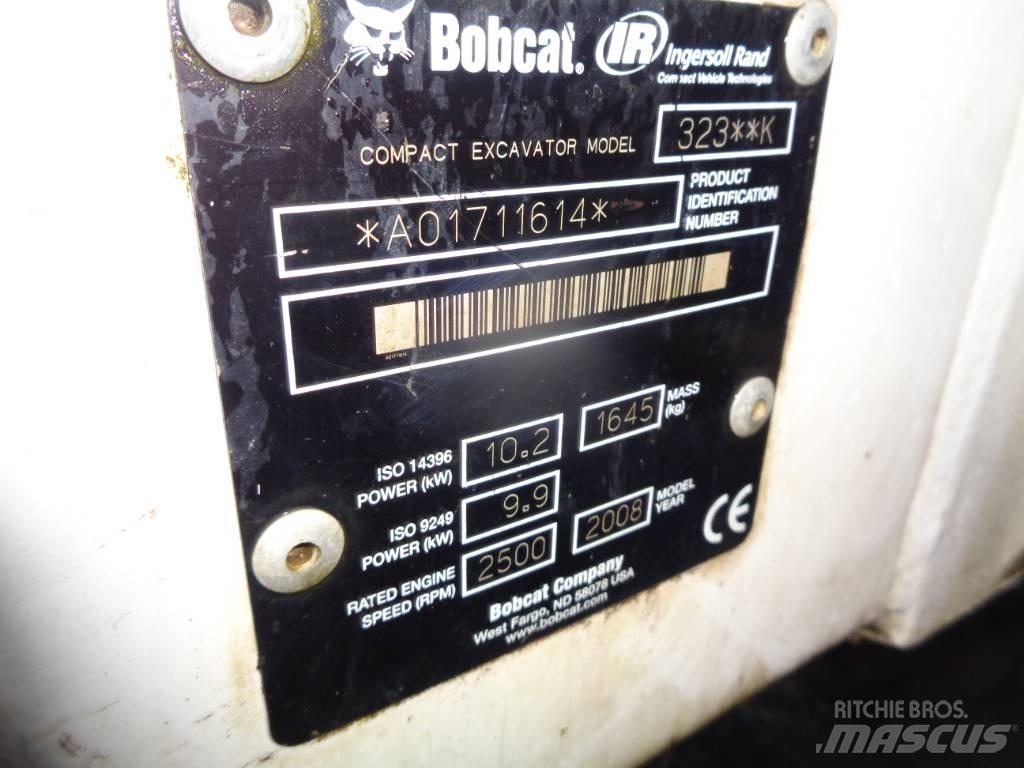 Bobcat 323 Mini Escavadoras <7t