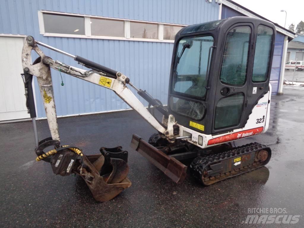 Bobcat 323 Mini Escavadoras <7t