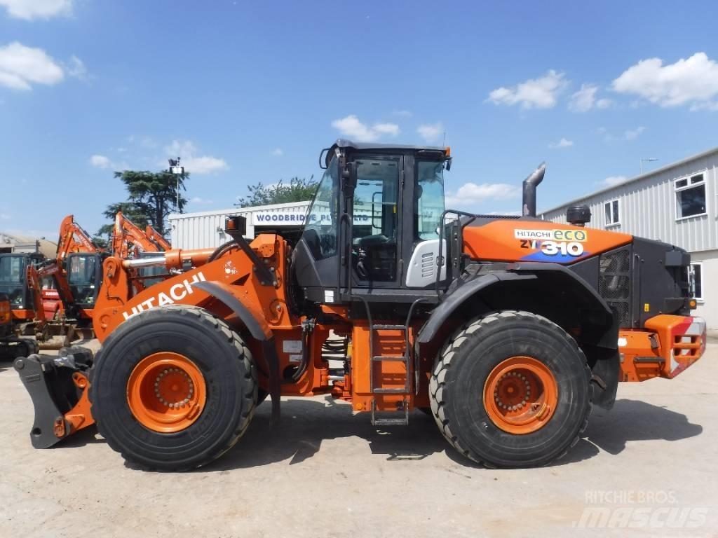Hitachi ZW 310-6 Pás carregadoras de rodas