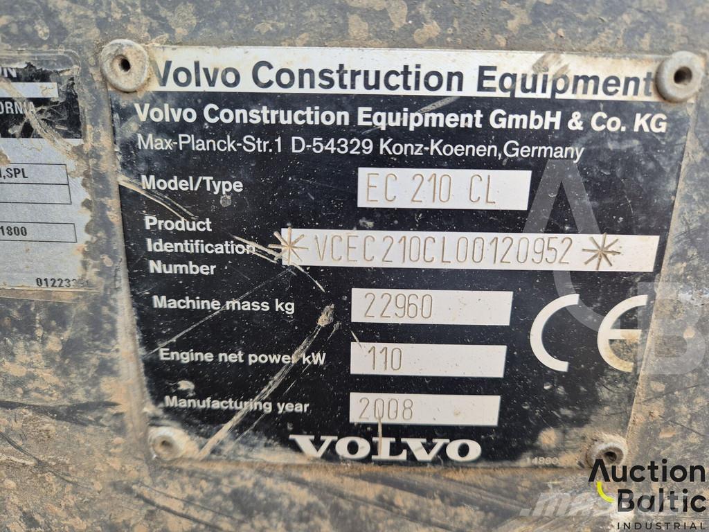 Volvo EC 210 C L Escavadoras de rastos