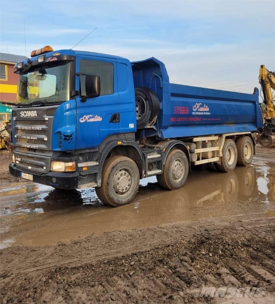 Scania R420 8x4 Camiões multibenne